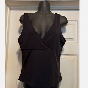 Lovely Black Express Sleeveless Tank Size Large